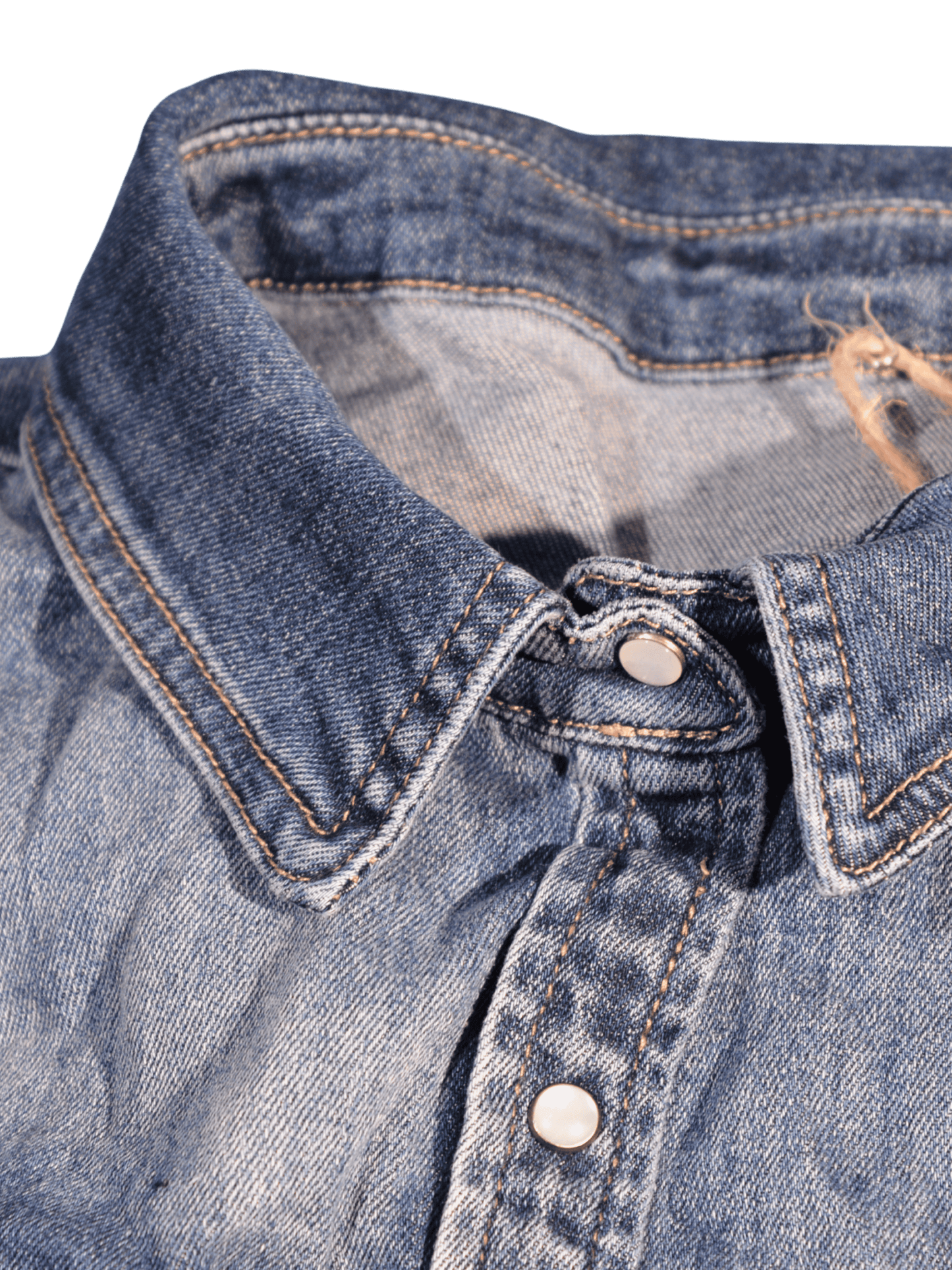 Camicia di jeans sciancrata