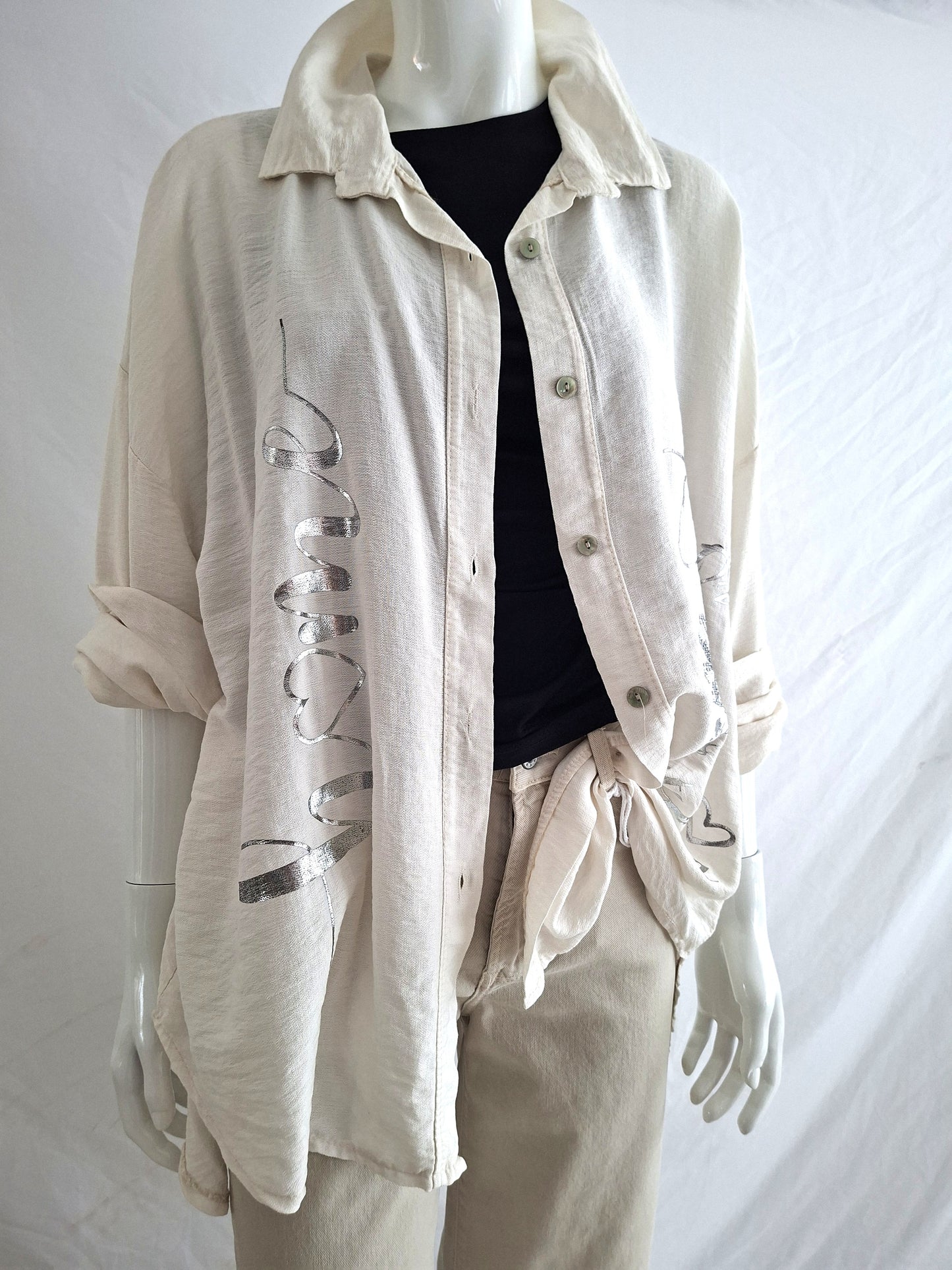 Camicia con stampa