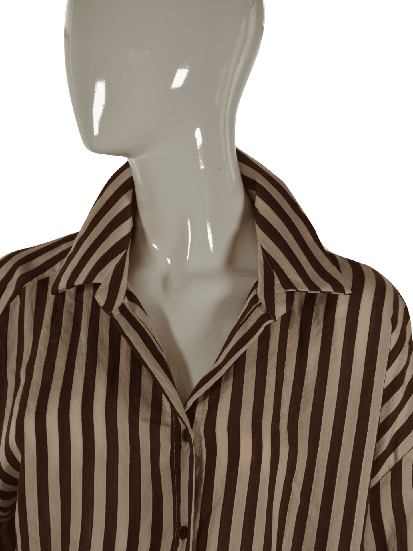 Camicia a righe large