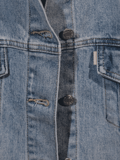 Giacca oversize in jeans