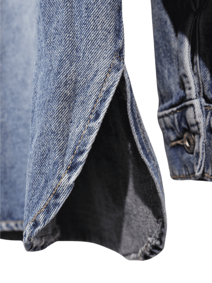 Camicia oversize di jeans
