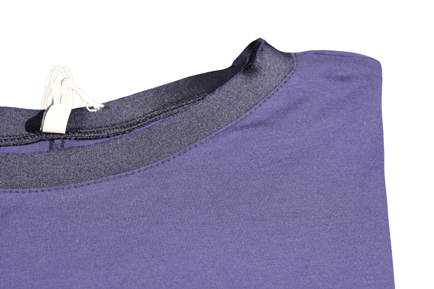 T-shirt barchetta maniche 3/4 con dettagli in raso