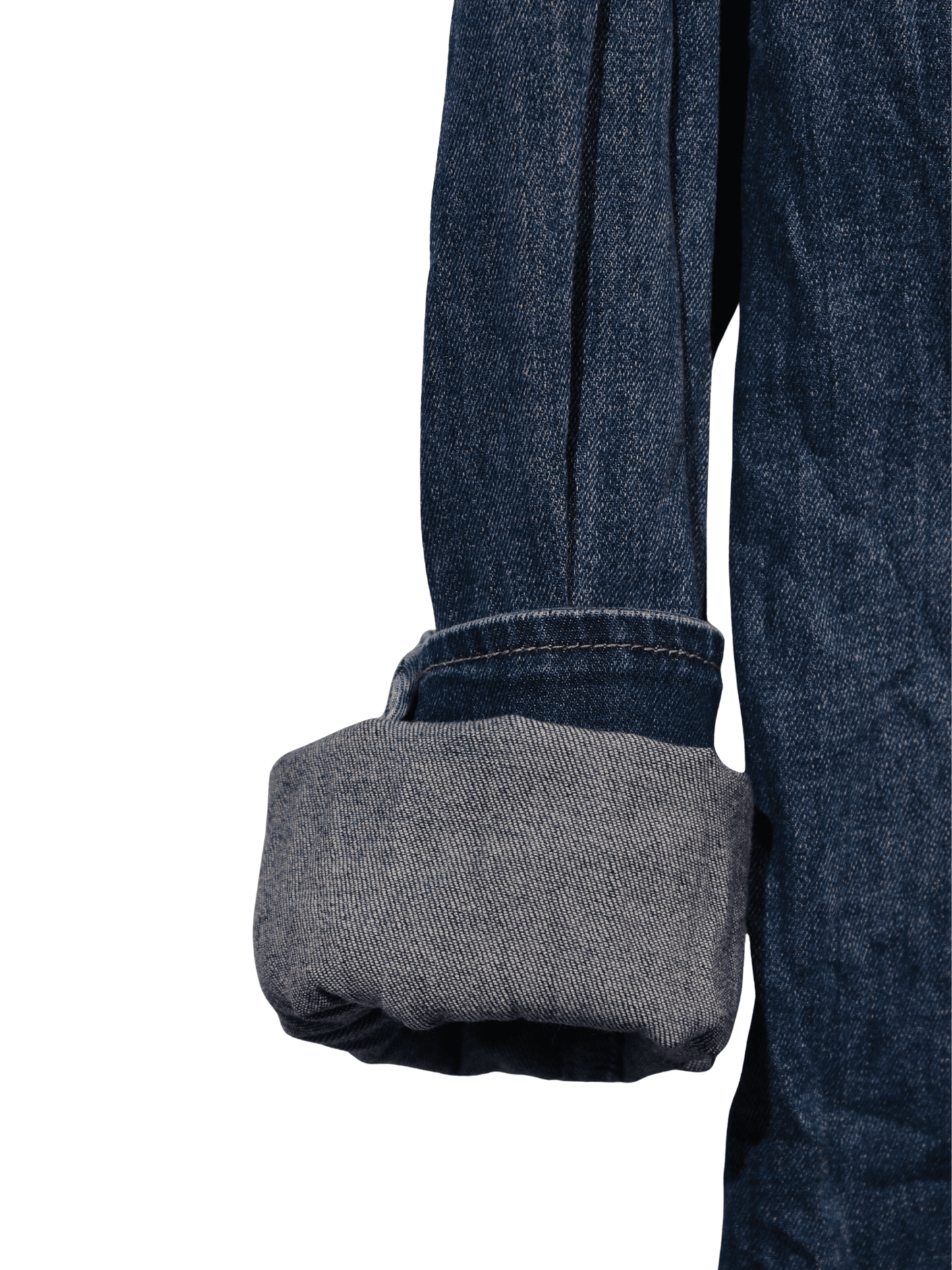 Camicia di jeans sciancrata