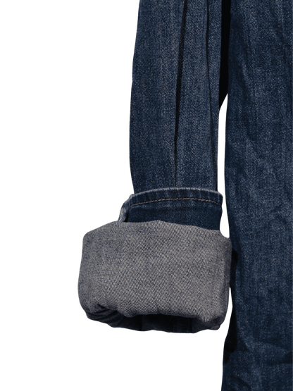 Camicia di jeans sciancrata