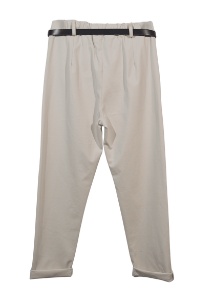 Pantalone regolare con cintura