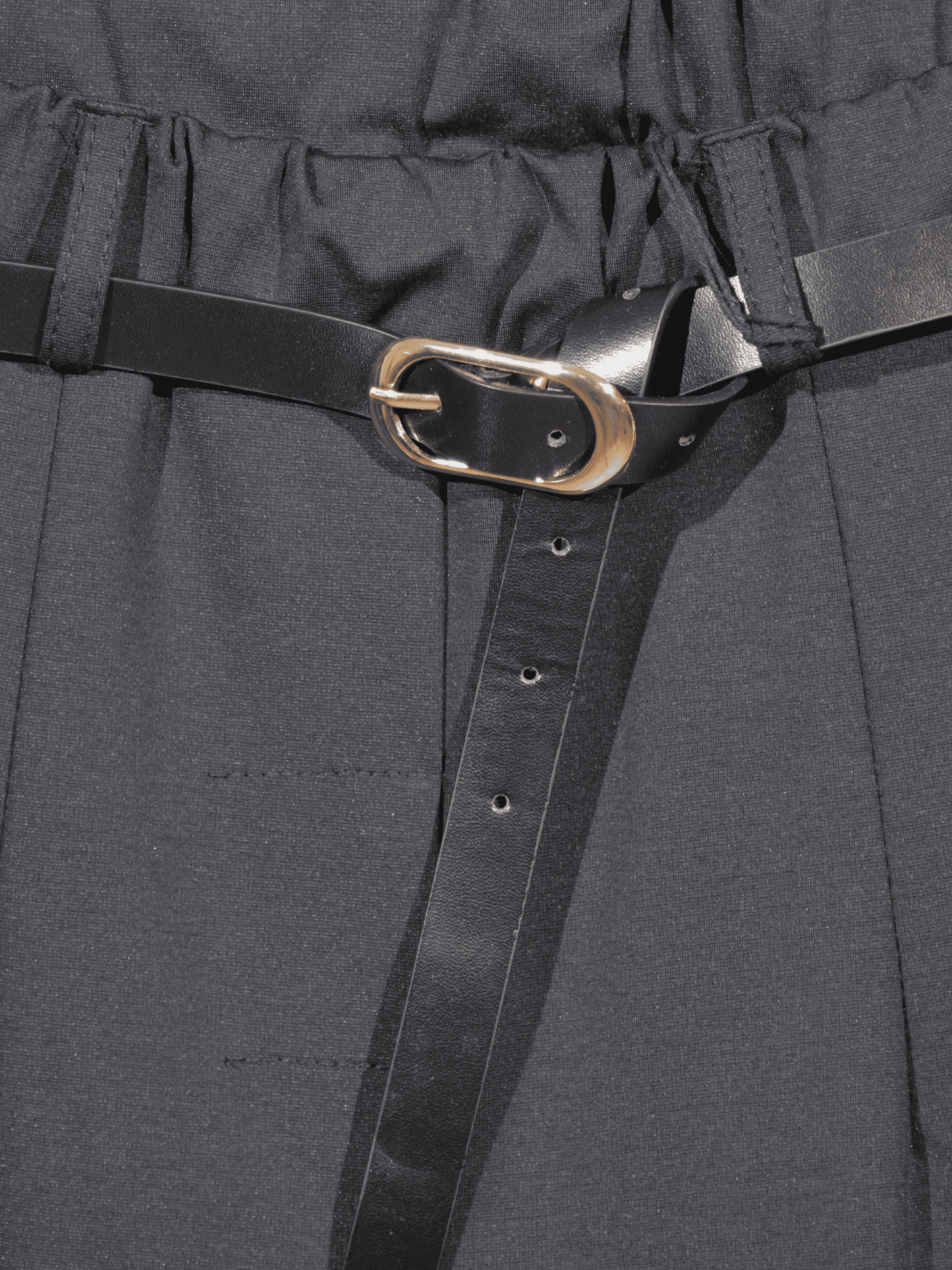 Pantalone regolare con cintura