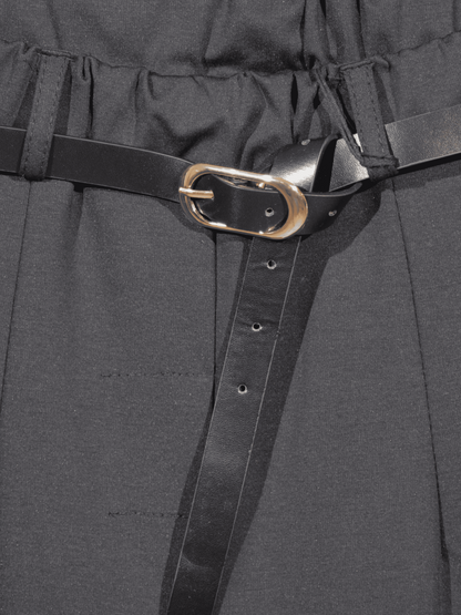 Pantalone regolare con cintura