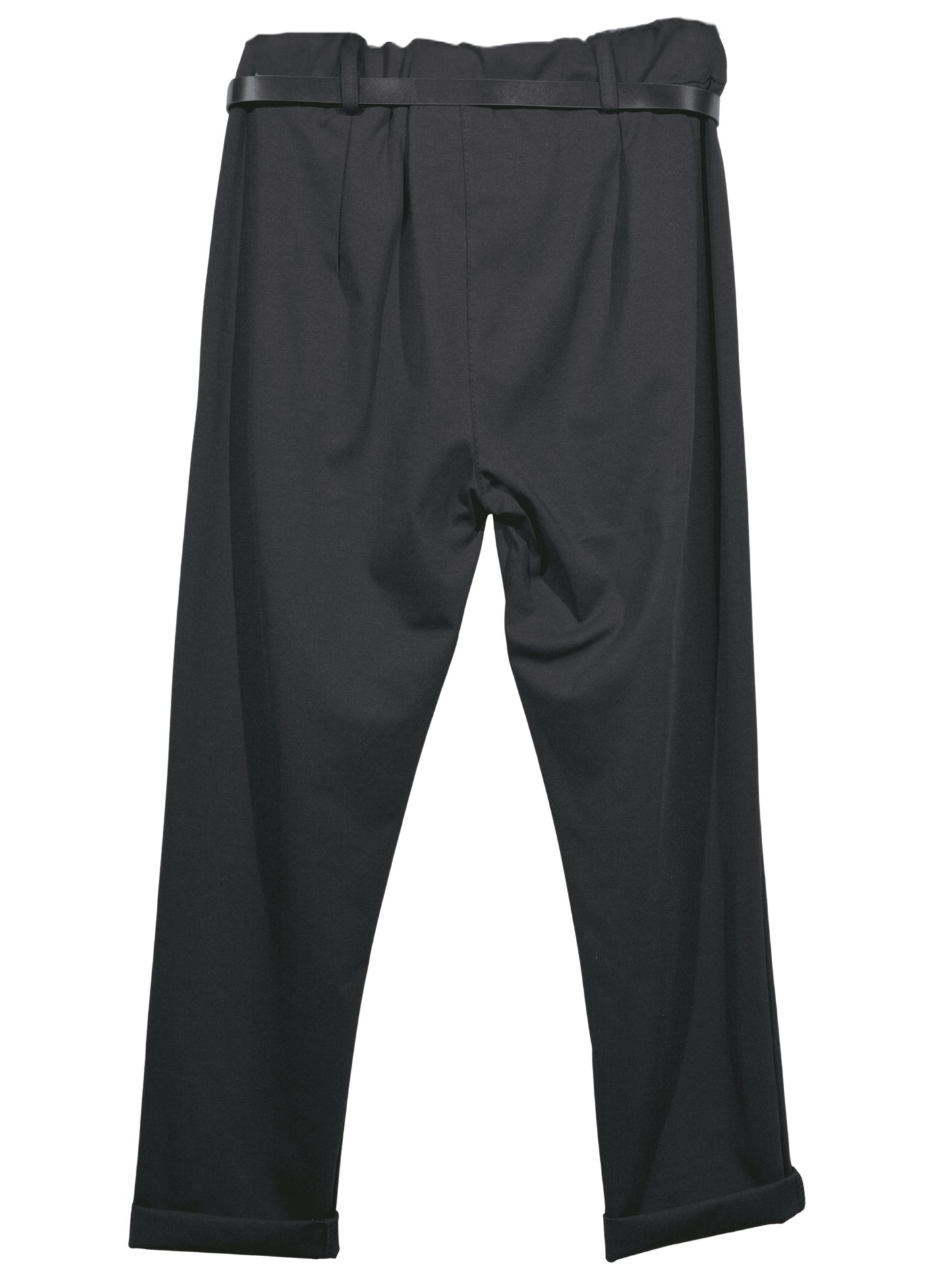 Pantalone regolare con cintura