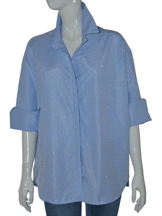 Camicia oversize a righe