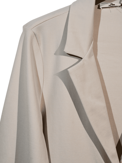 Blazer sciancrato comfort