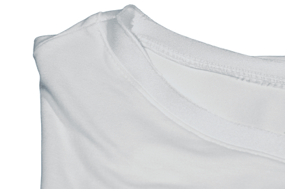 T-shirt barchetta maniche 3/4 con dettagli in raso