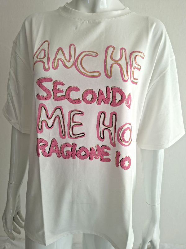 T-shirt manica corta