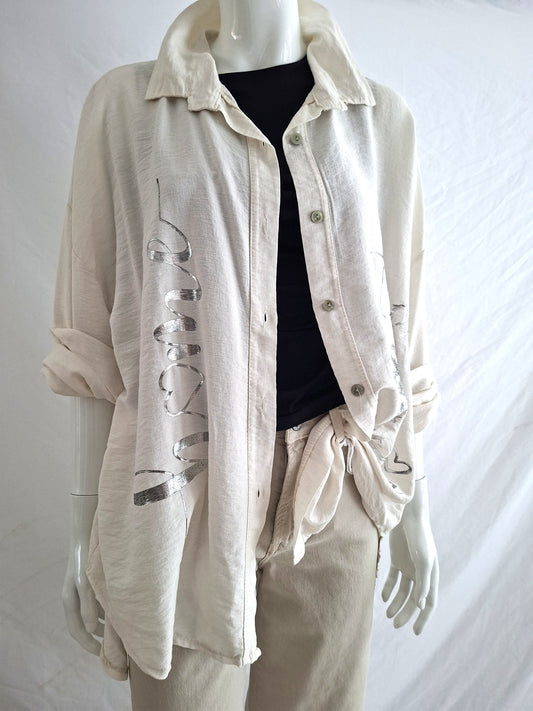 Camicia con stampa