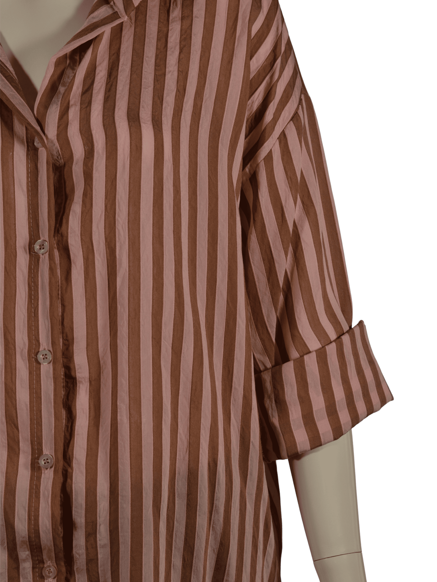 Camicia a righe large