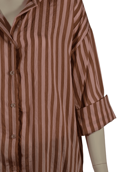 Camicia a righe large