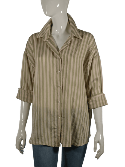 Camicia a righe large