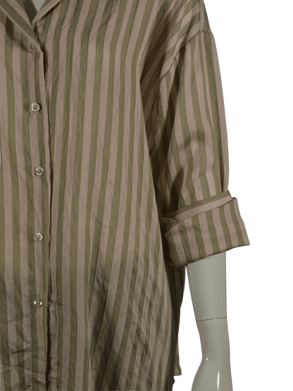 Camicia a righe large
