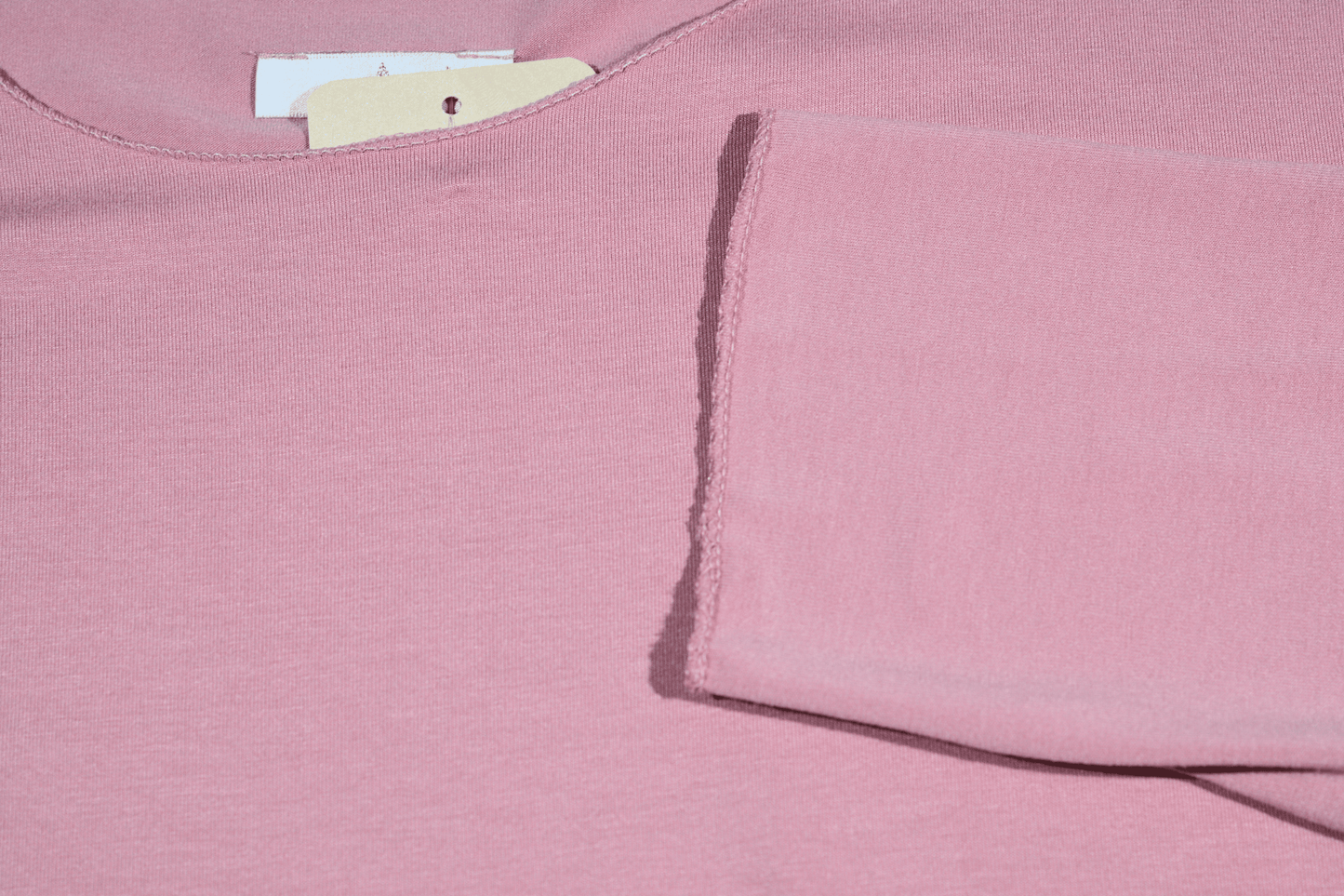 Maglia oversize manica lunga girocollo