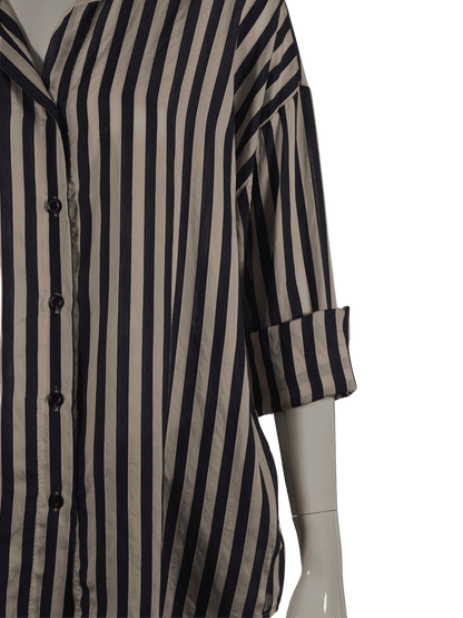 Camicia a righe large