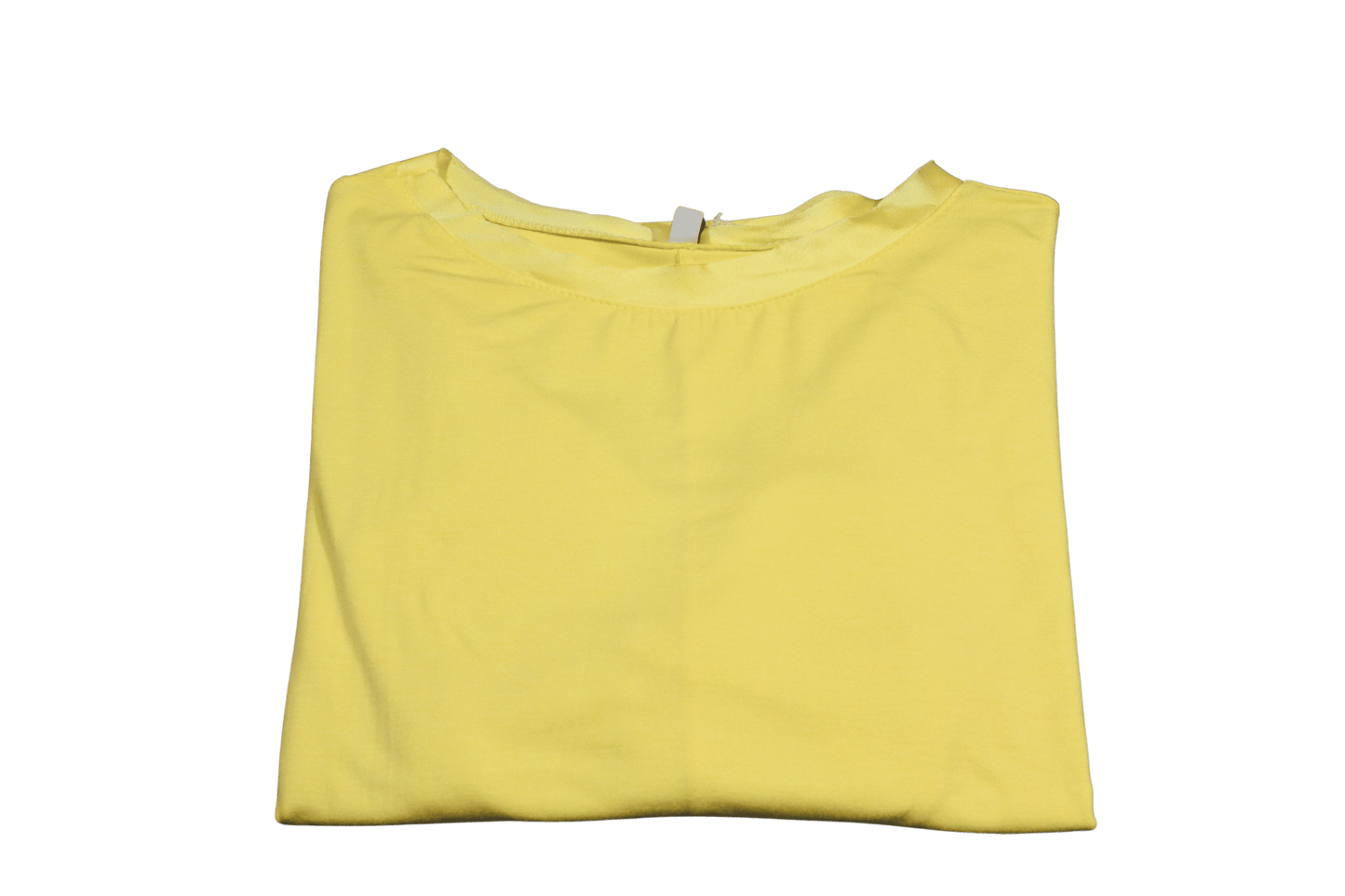 T-shirt barchetta maniche 3/4 con dettagli in raso