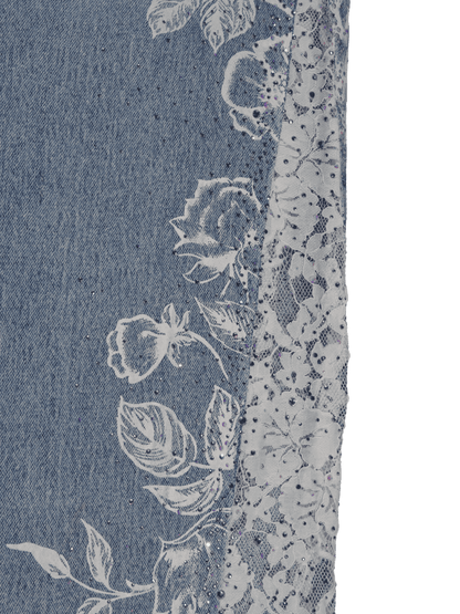 Jeans con pizzo