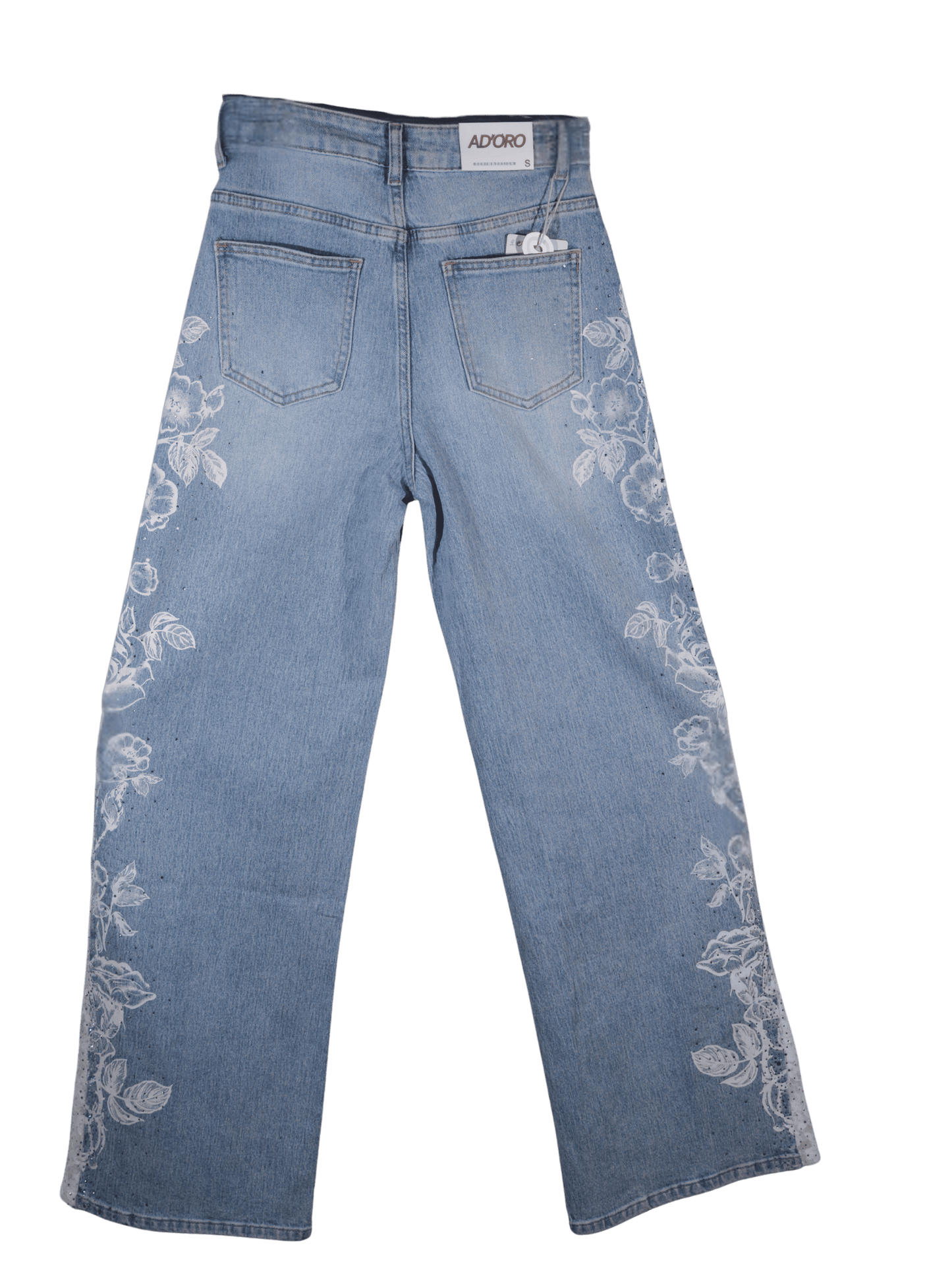 Jeans con pizzo