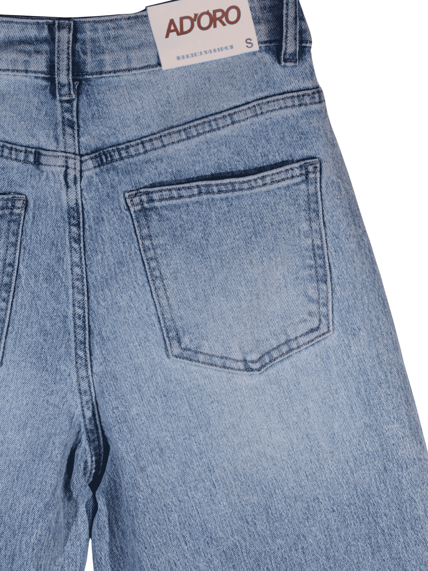 Jeans a palazzo con paillettes
